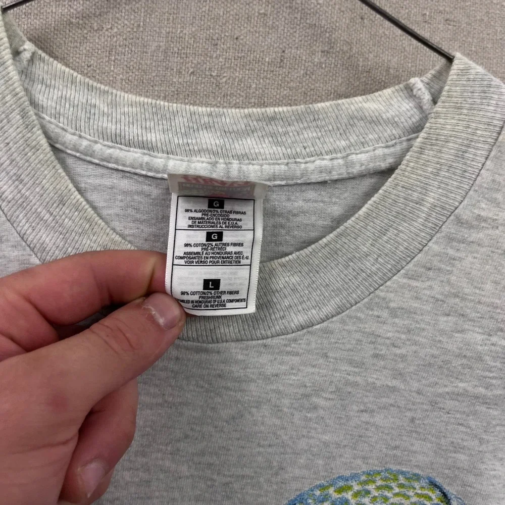 The Rosie O'Donnell Show T-Shirt Mens L‎ Gray 1997 Vintage TV